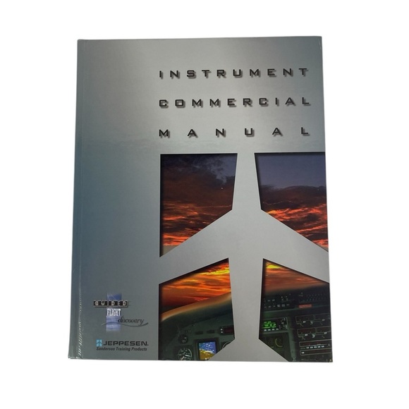 Jeppesen Guided Flight Instrument Commercial Manual Hard Cover Text Book - Picture 1 of 5